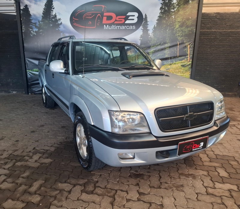 S10 2.8 EXECUTIVE 4X4 CD 12V TURBO ELECTRONIC INTERCOOLER DIESEL 4P MANUAL - 2008 - CAXIAS DO SUL