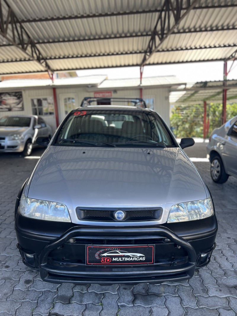 PALIO 1.6 MPI ADVENTURE WEEKEND 16V GASOLINA 4P MANUAL - 2003 - CAXIAS DO SUL
