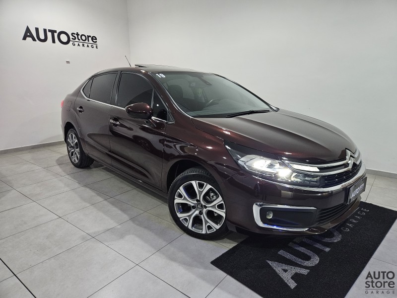 c4 lounge 1.6 shine 16v turbo flex 4p automatico 2019 caxias do sul