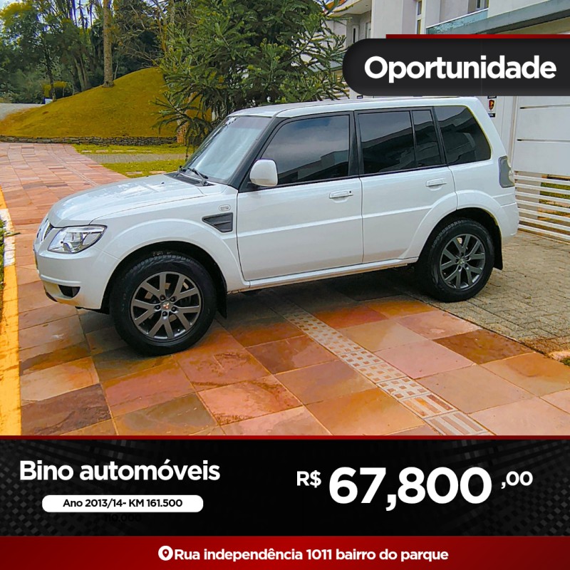 pajero tr4 2.0 4x4 16v 133cv flex 4p automatico 2014 farroupilha