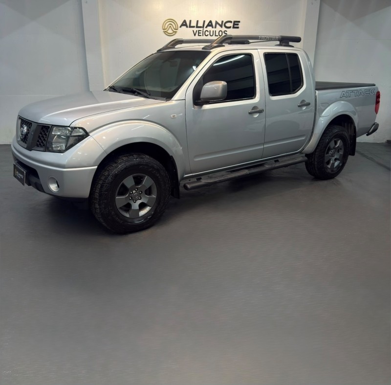 frontier 2.5 se attack 4x4 cd turbo eletronic diesel 4p manual 2012 caxias do sul