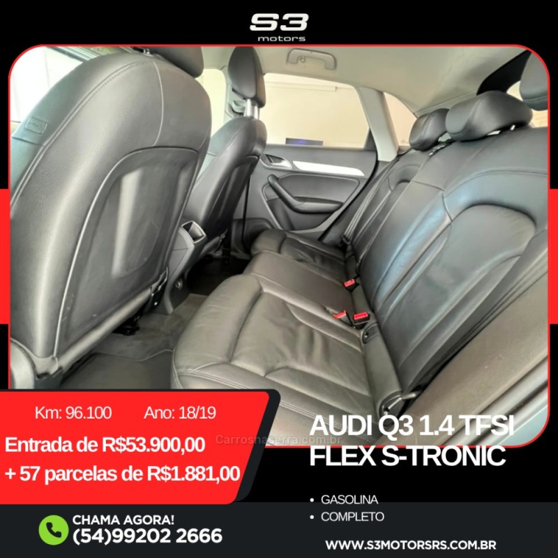 Q3 1.4 TFSI S TRONIC 16V FLEX 4P AUTOMATICO - 2019 - CAXIAS DO SUL