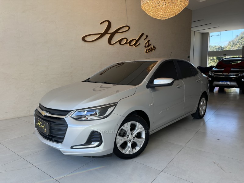 ONIX 1.0	PREMIER II PLUS 12V TURBO FLEX 4P AUTOMÁTICO - 2020 - CANELA