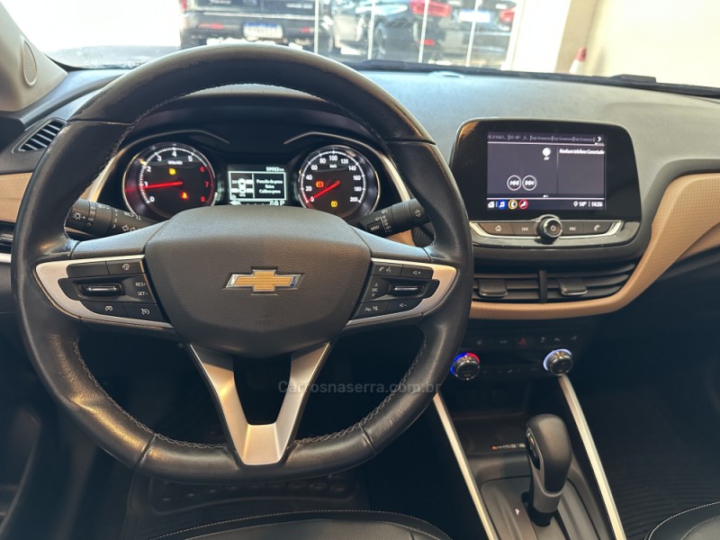 ONIX 1.0	PREMIER II PLUS 12V TURBO FLEX 4P AUTOMÁTICO - 2020 - CANELA