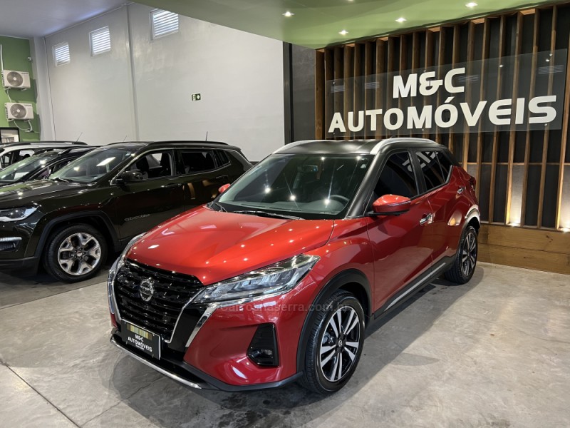 kicks 1.6 exclusive 16v flex 4p automatico 2022 caxias do sul
