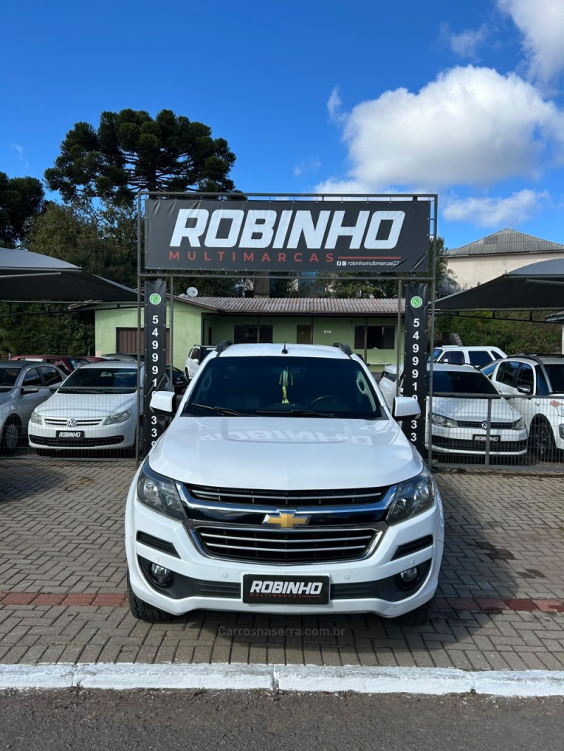 s10 2.5 lt 4x2 cd 16v flex 4p automatica 2018 cambara do sul