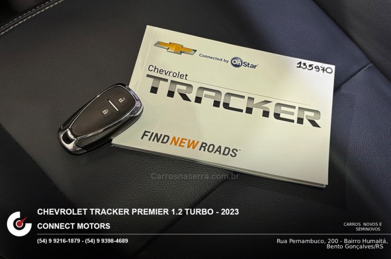 TRACKER 1.2 12V PREMIER TURBO FLEX 4P AUTOMÁTICO - 2023 - BENTO GONçALVES