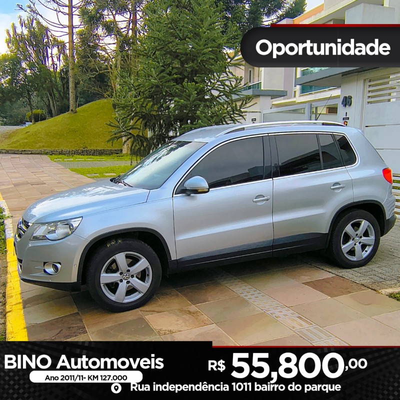 tiguan 2.0 fsi 16v turbo gasolina 4p tiptronic 2011 farroupilha