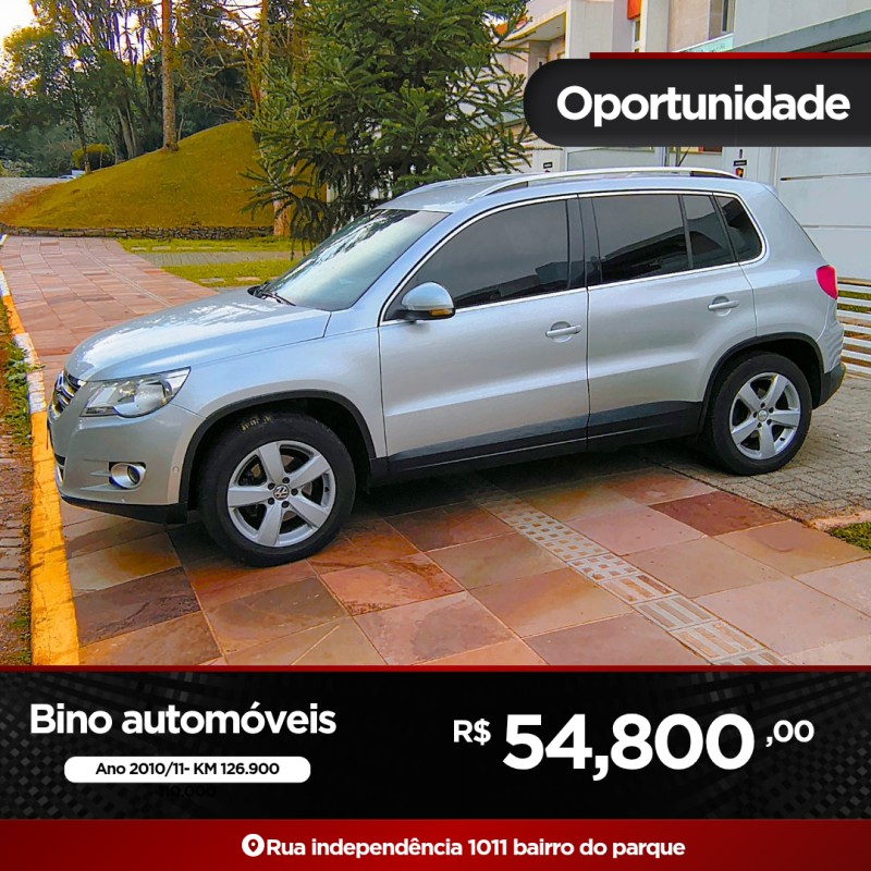tiguan 2.0 fsi 16v turbo gasolina 4p tiptronic 2011 farroupilha