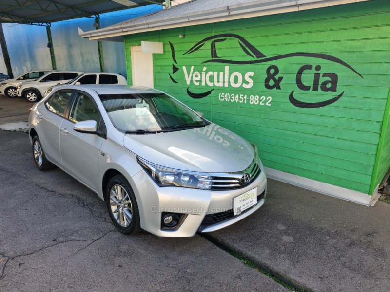corolla 2.0 xei 16v flex 4p automatico 2015 bento goncalves