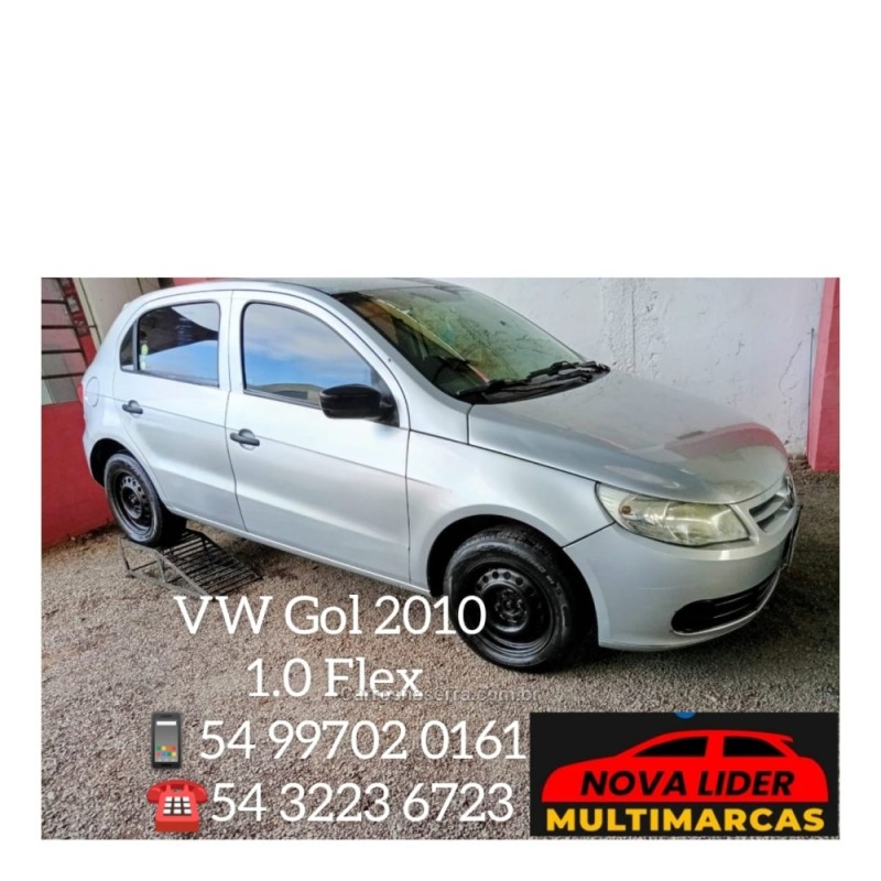 gol 1.0 mi plus 8v flex 4p manual g.v 2010 caxias do sul