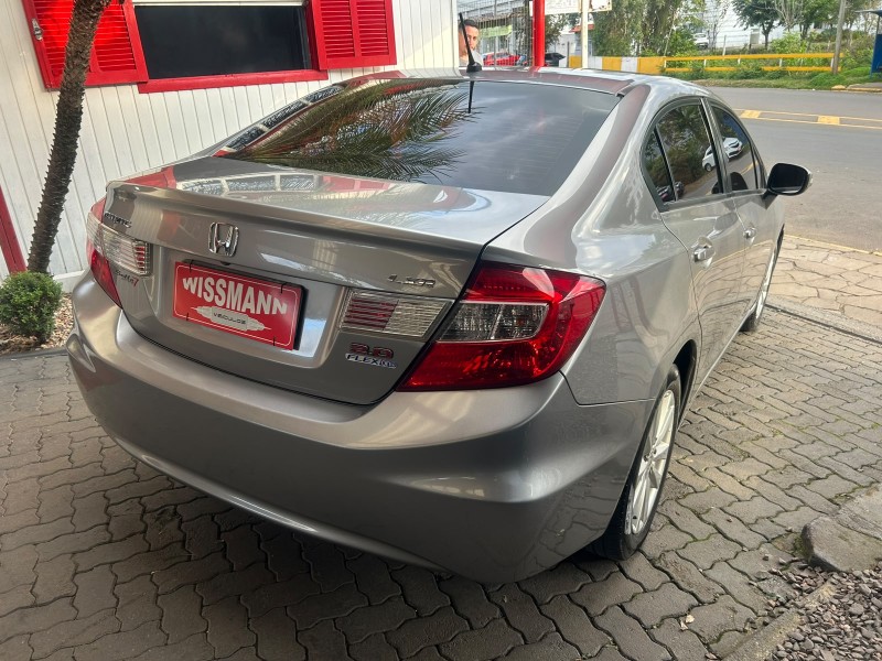 CIVIC 2.0 LXR 16V FLEX 4P AUTOMÁTICO - 2014 - TRêS COROAS