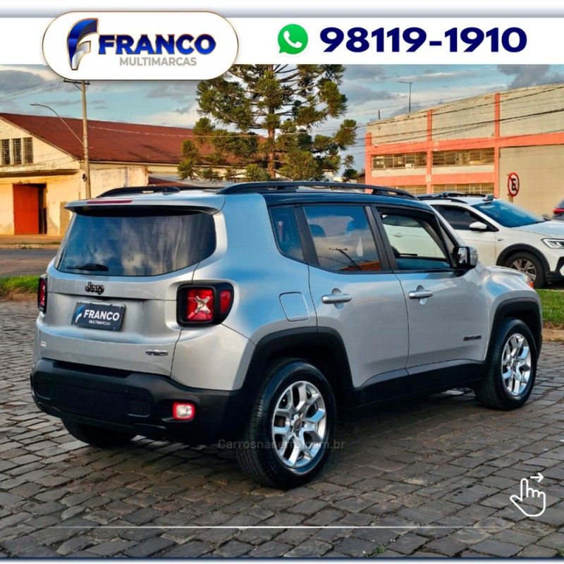 RENEGADE 1.8 16V FLEX LONGITUDE 4P AUTOMÁTICO - 2017 - VACARIA