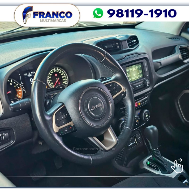 RENEGADE 1.8 16V FLEX LONGITUDE 4P AUTOMÁTICO - 2017 - VACARIA