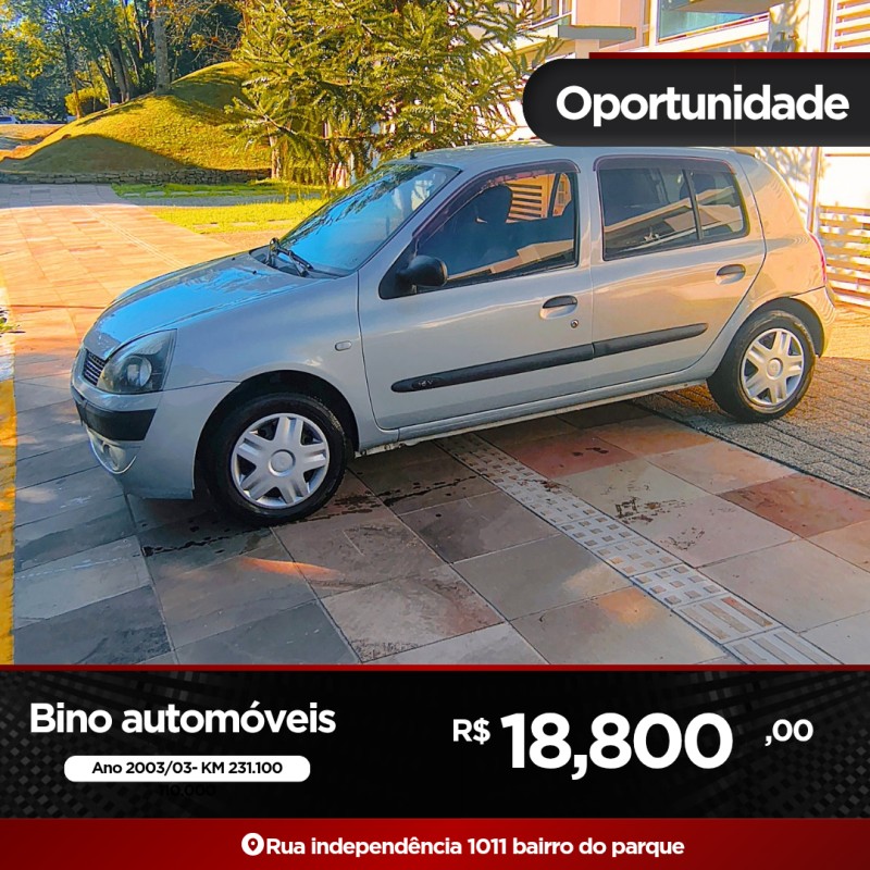 clio 1.0 expression 16v flex 4p manual 2003 farroupilha