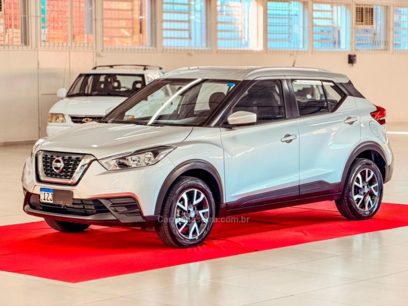 kicks 1.6 16v flex s 4p manual 2020 nova prata