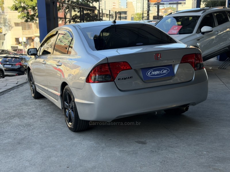 CIVIC 1.8 LXS 16V FLEX 4P MANUAL - 2007 - CAXIAS DO SUL