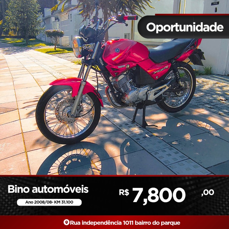 ybr 125 e 2008 farroupilha
