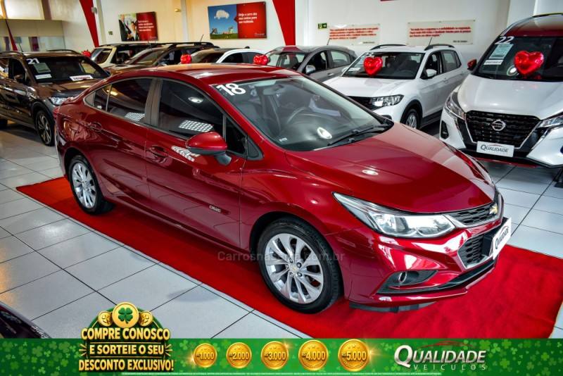 cruze 1.4 turbo lt 16v flex 4p automatico 2018 santa cruz do sul