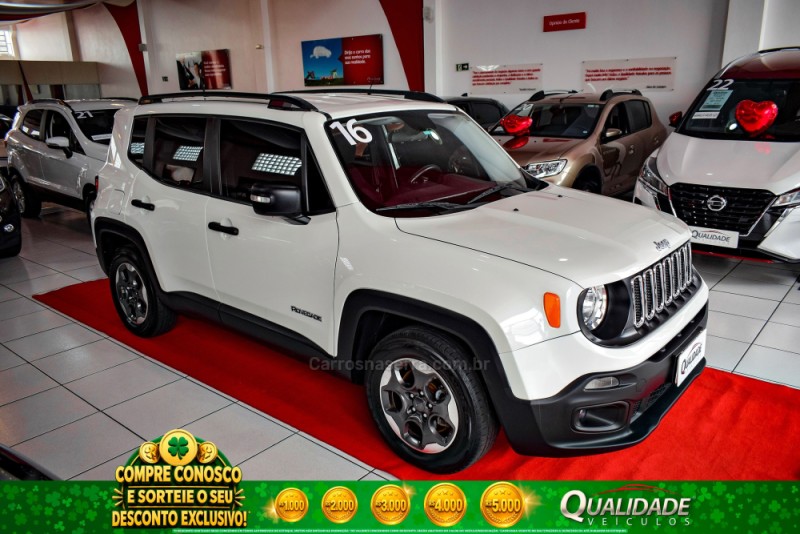 renegade 1.8 16v flex sport 4p manual 2016 santa cruz do sul