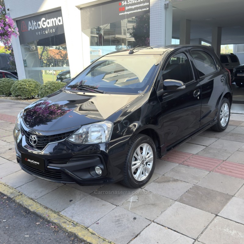etios 1.5 platinum 16v flex 4p automatico 2018 flores da cunha