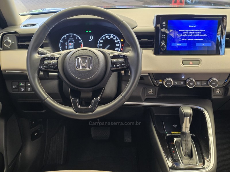 HR-V 1.5 16V TOURING TURBO GASOLINA 4P AUTOMÁTICO - 2025 - SAPIRANGA