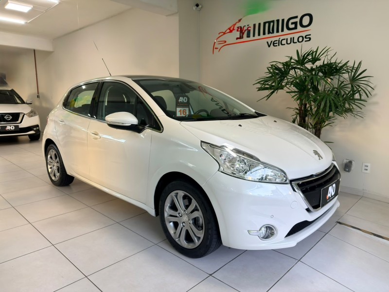 208 1.6 griffe 16v flex 4p automatico 2016 caxias do sul