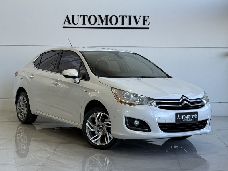 C4 LOUNGE 1.6 EXCLUSIVE 16V TURBO GASOLINA 4P AUTOMÁTICO - 2014 - CAXIAS DO SUL