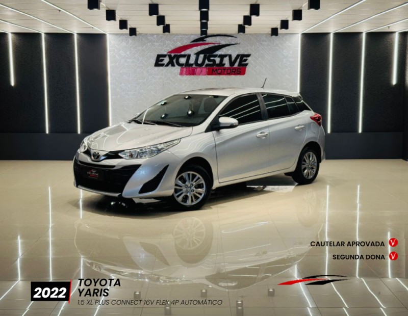 yaris 1.5 xl plus connect 16v flex 4p automatico 2022 caxias do sul