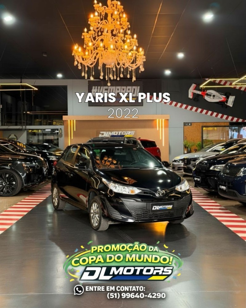 yaris 1.5 16v flex sedan xl multidrive3 2022 lajeado