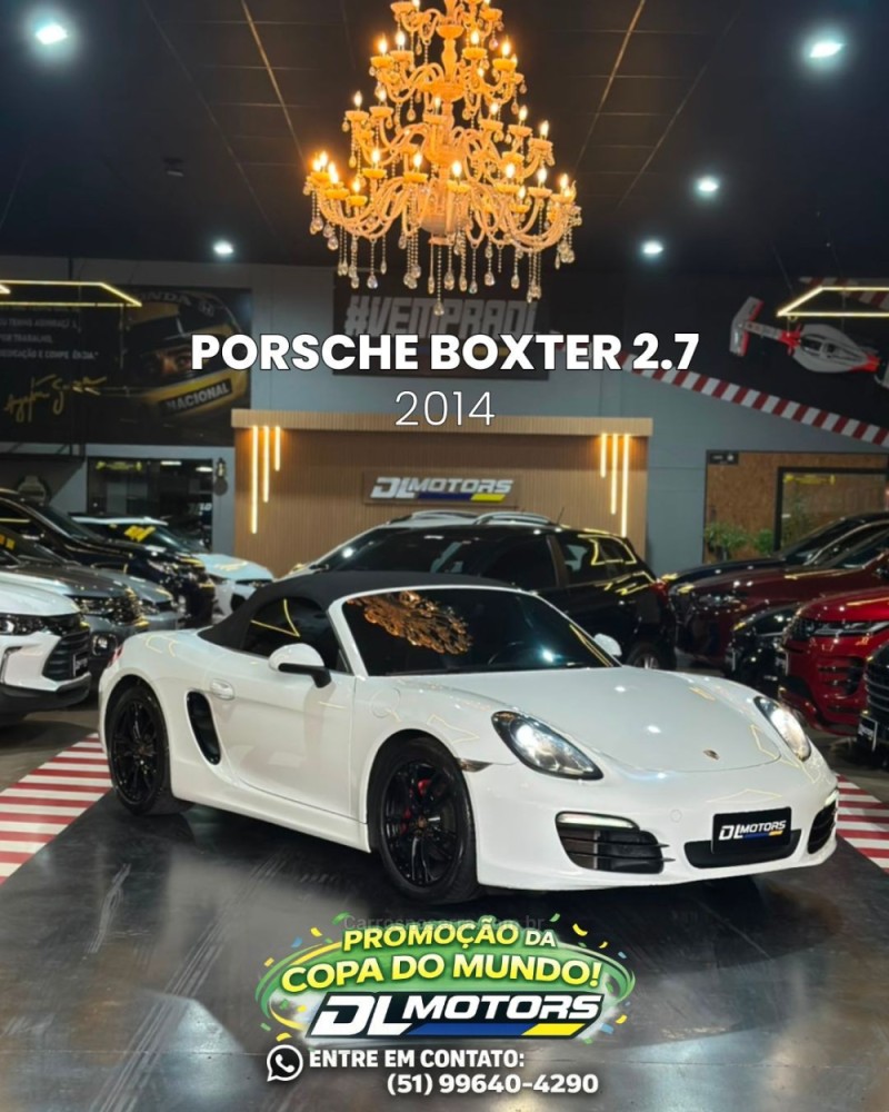 boxster 2.7 i6 24v gasolina 2p automatico 2014 lajeado