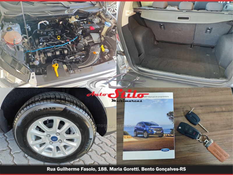 ECOSPORT 1.5 SE DIRECT FLEX 4P AUTOMÁTICA - 2019 - BENTO GONçALVES