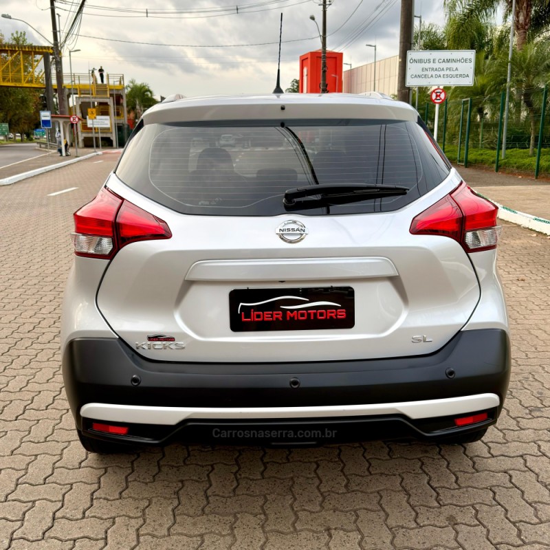 KICKS 1.6 SL 16V FLEXSTAR 4P AUTOMÁTICO - 2017 - ESTâNCIA VELHA