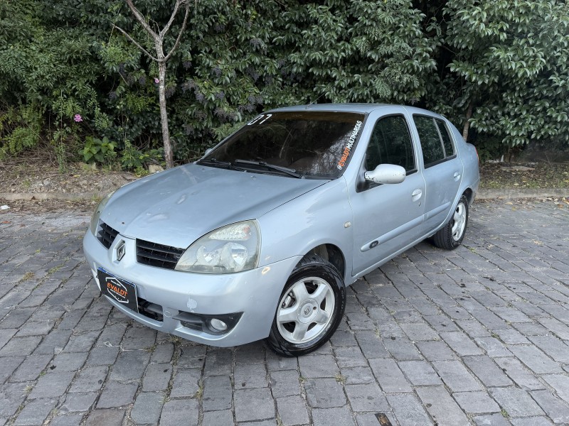 clio 1.0 privilege sedan 16v flex 4p manual 2007 caxias do sul
