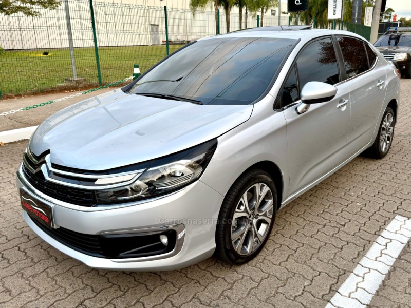 c4 lounge 1.6 shine 16v turbo flex 4p automatico 2019 estancia velha