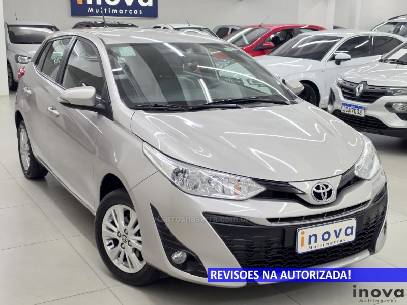 yaris 1.3 16v flex xl multidrive16 2019 novo hamburgo
