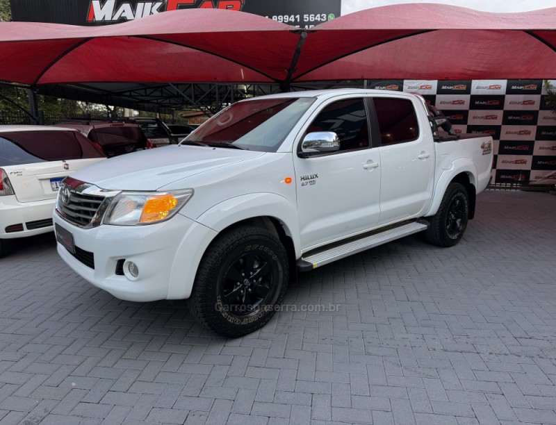 hilux 2.7 sr 4x2 cd 16v gasolina 4p automatico 2013 estancia velha