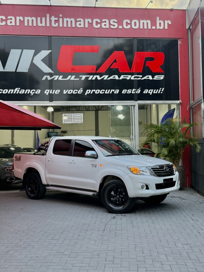 HILUX 2.7 SR 4X2 CD 16V GASOLINA 4P AUTOMÁTICO - 2013 - ESTâNCIA VELHA