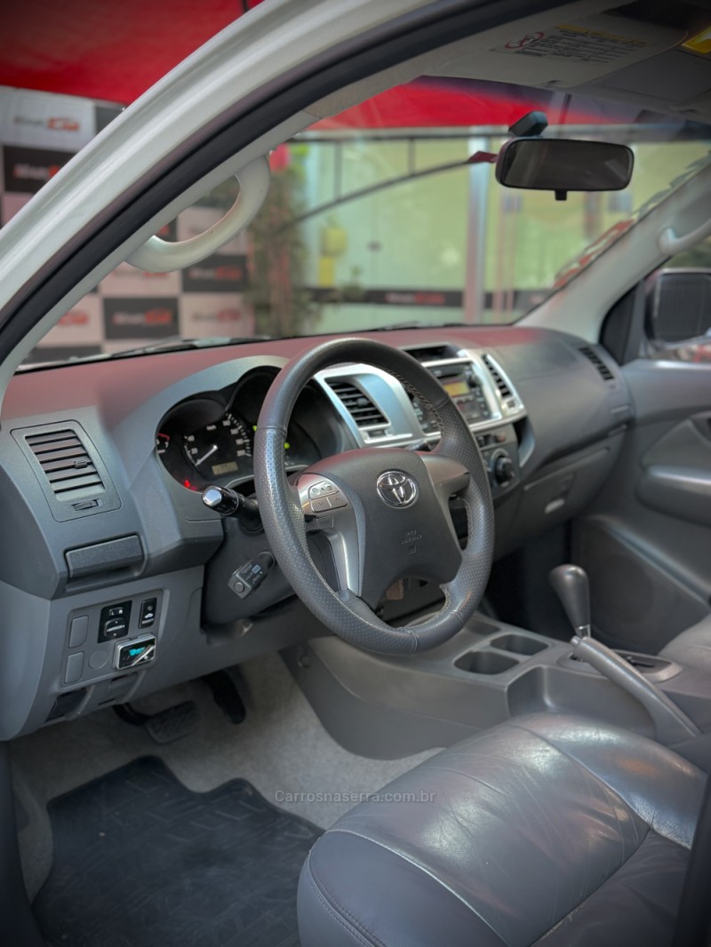 HILUX 2.7 SR 4X2 CD 16V GASOLINA 4P AUTOMÁTICO - 2013 - ESTâNCIA VELHA