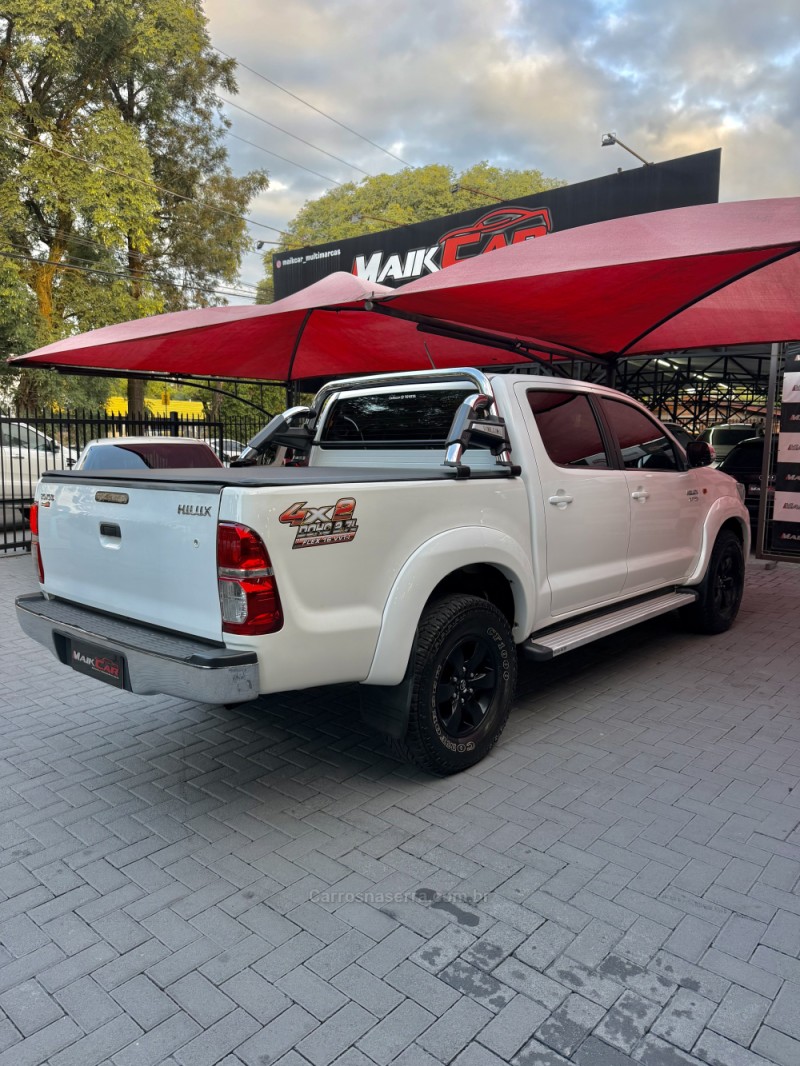 HILUX 2.7 SR 4X2 CD 16V GASOLINA 4P AUTOMÁTICO - 2013 - ESTâNCIA VELHA