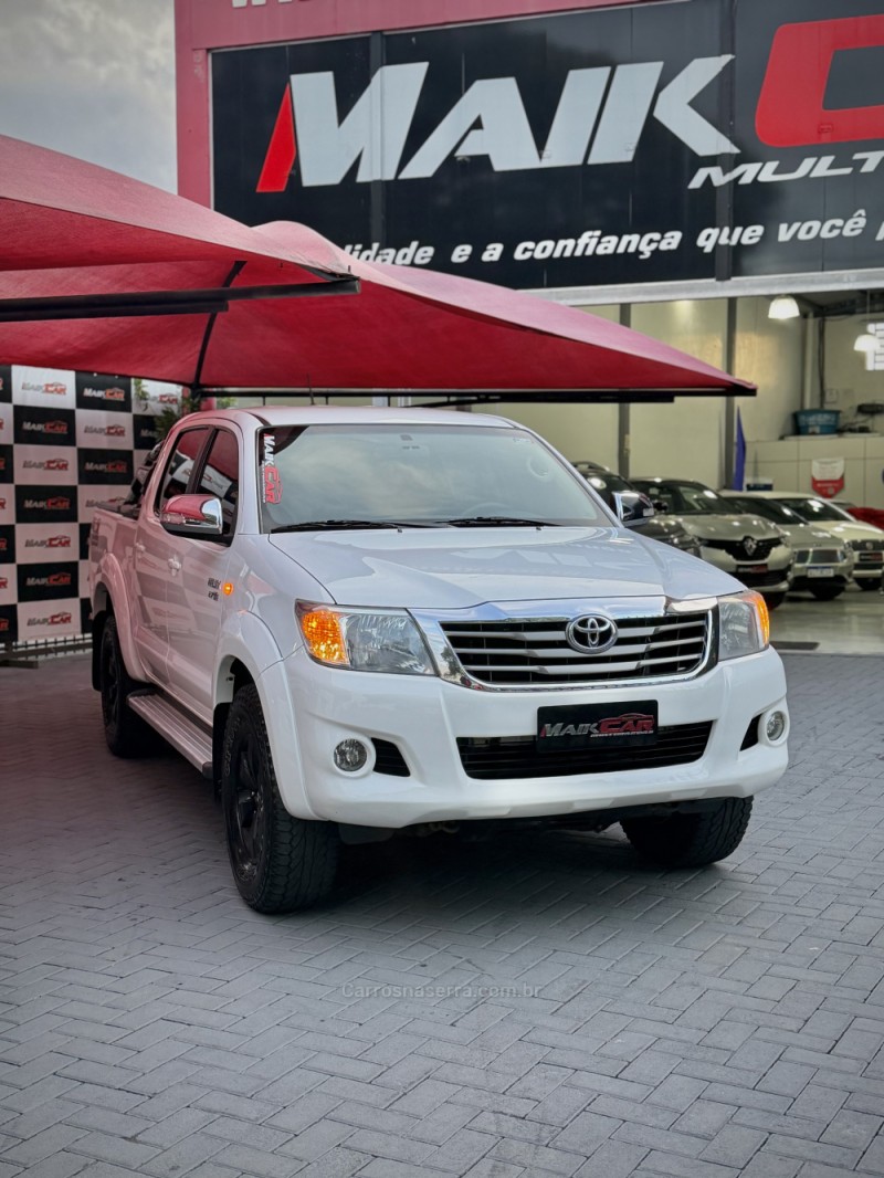 HILUX 2.7 SR 4X2 CD 16V GASOLINA 4P AUTOMÁTICO - 2013 - ESTâNCIA VELHA