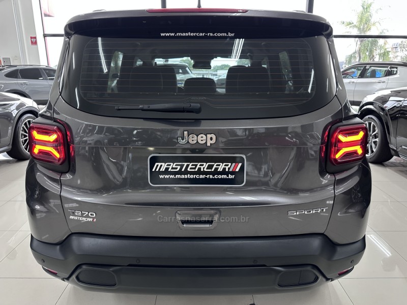 RENEGADE 1.3 SPORT T270 16V TURBO FLEX 4P AUTOMÁTICO - 2023 - CHARQUEADAS