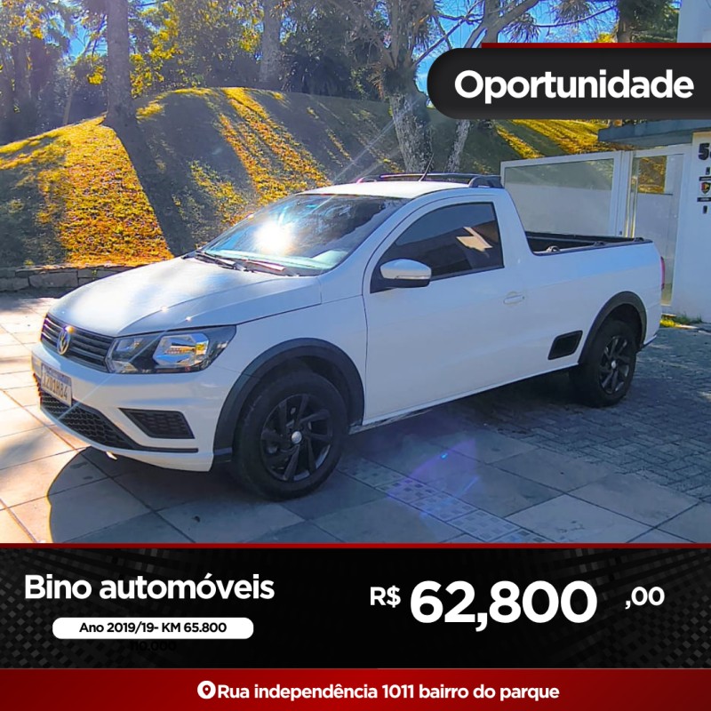 saveiro 1.6 mi trooper cs 8v flex 2p manual g.vi 2019 farroupilha