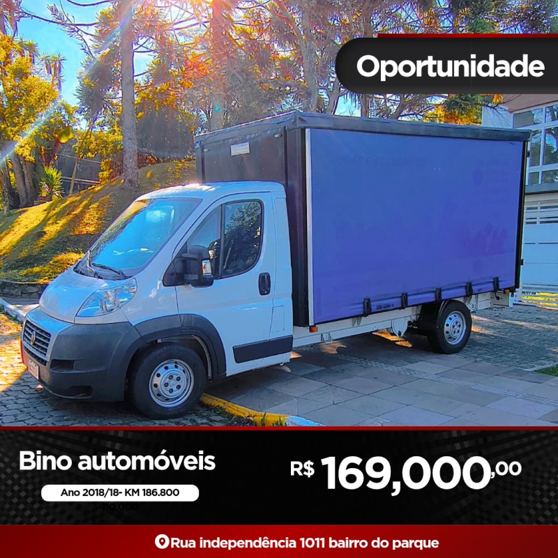 ducato 2.3 cargo 10 16v turbo diesel 3p manual 2018 farroupilha