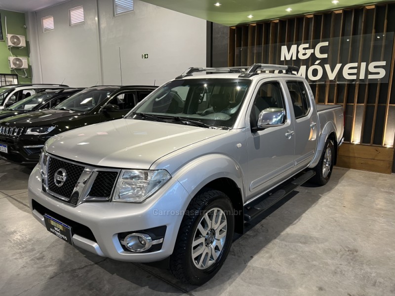 frontier 2.5 sl 4x4 cd turbo eletronic diesel 4p automatico 2014 caxias do sul