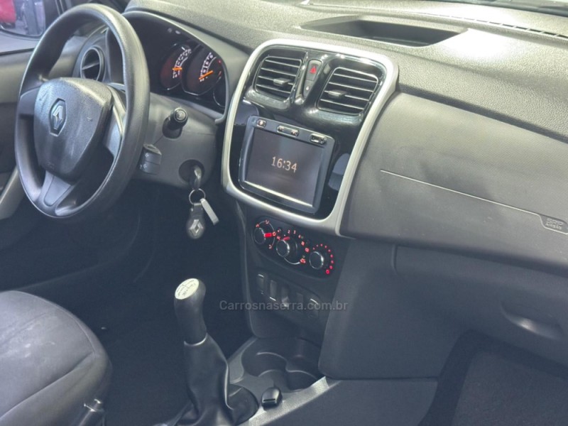 SANDERO 1.6 EXPRESSION 8V FLEX 4P MANUAL - 2015 - ESTâNCIA VELHA