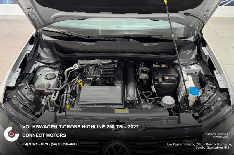 T-CROSS 1.4 HIGHLINE TSI 16V FLEX 4P AUTOMÁTICO - 2022 - BENTO GONçALVES