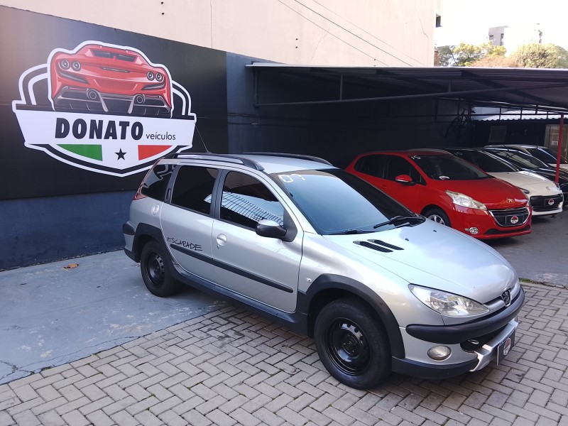206 1.6 escapade sw 16v flex 4p manual 2007 caxias do sul