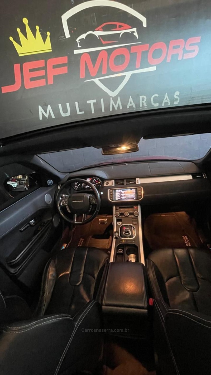RANGE ROVER EVOQUE 2.0 DYNAMIC TECH 4WD 16V GASOLINA 4P AUTOMÁTICO - 2013 - CAXIAS DO SUL
