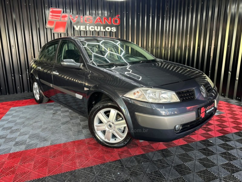MÉGANE 1.6 DYNAMIQUE 16V FLEX 4P MANUAL - 2007 - CAXIAS DO SUL